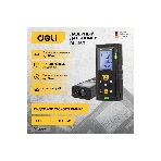 Лазерный дальномер Deli DL4169 (Диапазон измерения 0,05~60м, точность измерения: ±3мм)