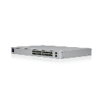 Коммутатор Ubiquiti UniFi Switch Pro 24 PoE, 16×1 Гбит/с PoE+ + 8×1 Гбит/с PoE++ + 2×10 Гбит/с SFP+ Uplink, управляемый