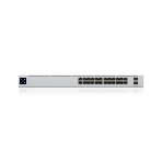 Коммутатор Ubiquiti UniFi Switch Pro 24 PoE, 16×1 Гбит/с PoE+ + 8×1 Гбит/с PoE++ + 2×10 Гбит/с SFP+ Uplink, управляемый