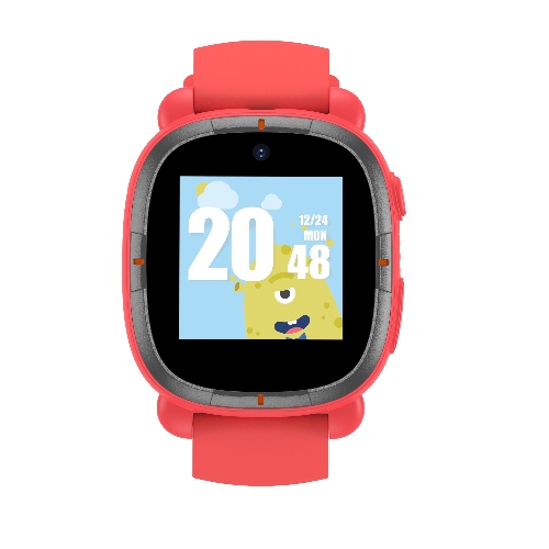 Детские умные часы INOI Kids Watch Lite, 1.3" TFT, 2G, Bluetooth, IP67, красный