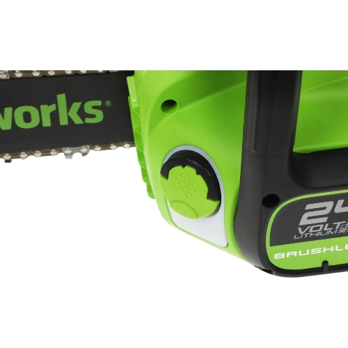 Цепная пила аккумуляторная Greenworks GD24CS30, 24V, 30 см, бесщеточная, без АКБ и ЗУ [2007007]