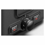 Тостер Bosch TAT3P423 черный, 970 Вт, 2 слота