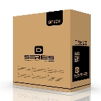 Компьютерный корпус Ginzzu D180 2хUSB 2.0,AU w/o PSU