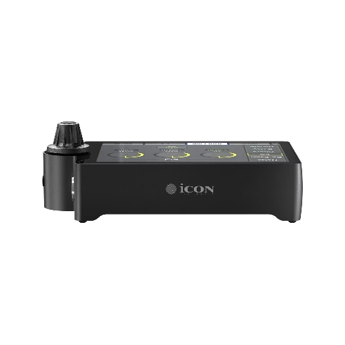 Аудиоинтерфейс USB 110305A3004 Icon AIO2 АЦП/ЦАП 24 бит/192 кГц, 3,9" сенсорный дисплей, цифровой энкодер, динамический диапазон 116 дБ, S/N 116 дБ, усиление на микрофонном входе 63 дБ