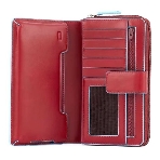 Кошелек женский Piquadro Blue Square PD1354B2R/R красный натур.кожа