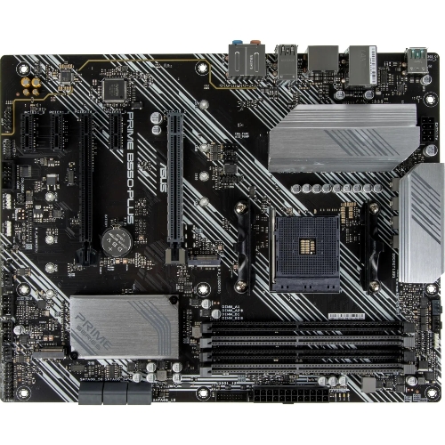 Материнская плата ASUS PRIME B550-PLUS, AM4, AMD B550, 4xDDR4, 6xSATA, 2xM.2, 1xPCIe 4.0 x16, DisplayPort, HDMI, 1x1Gb LAN, USB Type-C, 5x3.5 мм, 7.1, ATX