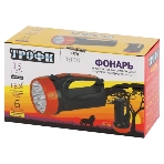 Фонарь светодиодный ЭРА Трофи TSP10 кемпинговый походный ударопрочный, 2 режима, 15 LED, вилка для подзарядки