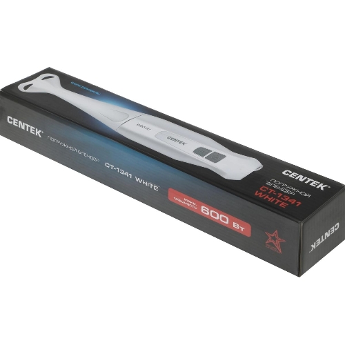 Блендер погружной Centek CT-1341 белый, 600 Вт, 2 скорости, турбо