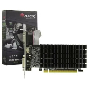 Видеокарта AFOX GeForce GT 210, 1 GB DDR3, 64 bit, HDMI, DVI, VGA, GPU 520 MHz