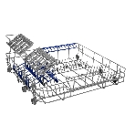 Посудомоечная машина Maunfeld MLP-06DS, серый, 55 см, 6 компл., 49 дБ, класс A+