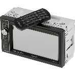 Автомагнитола Prology MPV-120, 2 DIN, 6.2", Bluetooth, USB Type-A, AUX, пульт ДУ