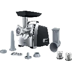 Мясорубка электрическая Bosch MFW67440 черный, 2000 Вт, 3.5 кг/мин, реверс, защита от перегрузки, насадки - 4