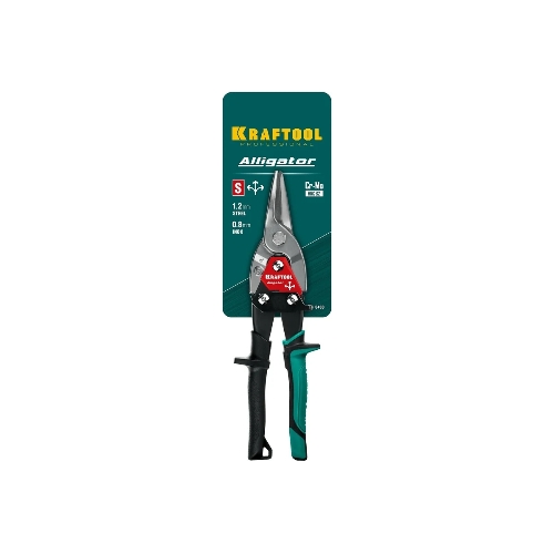 Ножницы по металлу KRAFTOOL 2328-S Alligatorпрямые, Cr-Mo, 260 мм