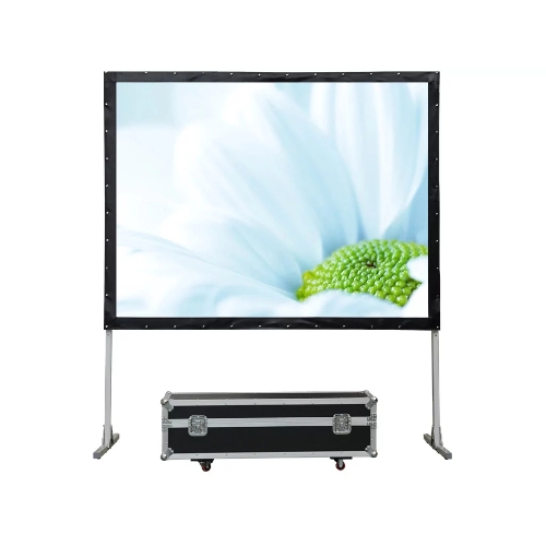 Экран Lumien Master Fold LMF-100143 181x311 см (133"), (раб. область 165x295 см) Matte White, черная кайма по периметру 16:9, поставляется в флайт-кейсе
