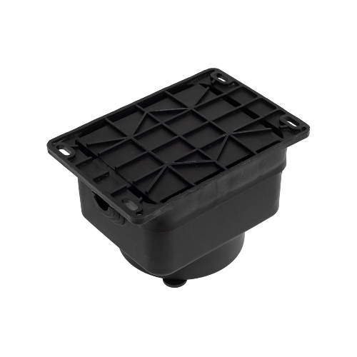 Колодка MultiSet 1х розетка 2К+З 16А/250В IP44 каучуковая черн. SE MST4003BK
