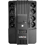 Источник бесперебойного питания Импульс Мастер 800 / 800 ВА / 480 Вт / 8 x CEE 7 (евророзетка)