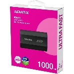 Внешний SSD ADATA SD810, 1TB, USB 3.2 Gen 2x2 Type-C, R/W 2000/2000, черный
