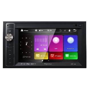 Автомагнитола Prology MPV-120, 2 DIN, 6.2", Bluetooth, USB Type-A, AUX, пульт ДУ