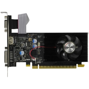 Видеокарта AFOX GeForce GT 210, 512 MB DDR3, 64 bit, HDMI, DVI-I, VGA, GPU 520 MHz
