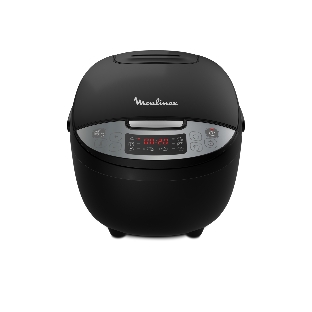 Мультиварка Moulinex MK611832 черный, 4 л, 750 Вт, кнопки, 10 программ