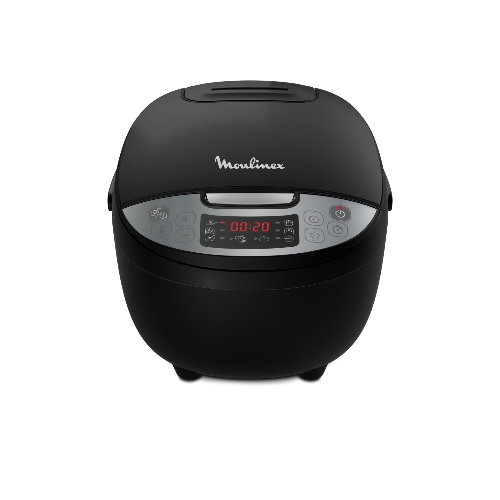 Мультиварка Moulinex MK611832 черный, 4 л, 750 Вт, кнопки, 10 программ