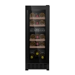 Винный шкаф Maunfeld MBWC-56D17 черный, 51 л, 2 отсека, 17 бут., класс G