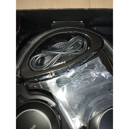 (Из ремонта) Наушники беспроводные ROMBICA MYSOUND BLACK BH-N028 [Cм.описание!]