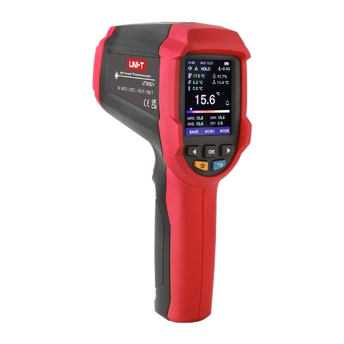 Инфракрасный термометр UT305A+, -32C ~ 1850C, USB