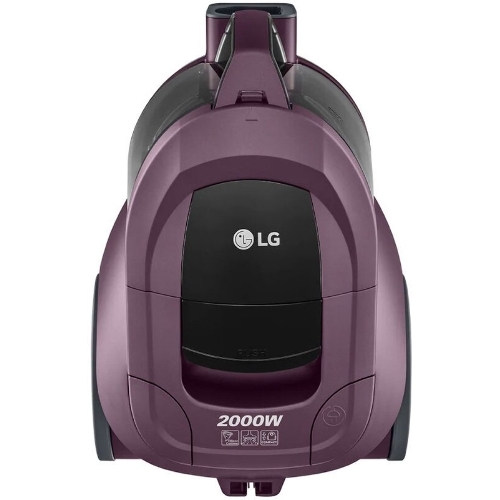 Пылесос LG VC5420NHTCW фиолетовый/черный, 380/2000 Вт, уборка сухая, пылесборник контейнер 1.3 л