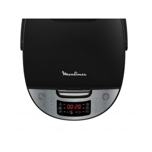Мультиварка Moulinex MK611832 черный, 4 л, 750 Вт, кнопки, 10 программ