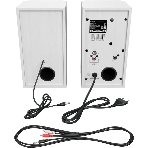 Акустическая система Oklick OK-164 2.0 белый 30Вт