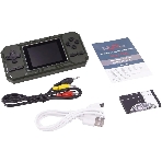 Портативная игровая консоль PGP AIO Junior FC25b зеленая (500 игр, 8 Bit, 3.0 " HD, Micro USB, 850 мAч, microSD, AV)