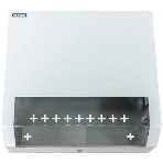 Шкаф коммутационный NTSS (NTSS-SOHO5U) настенный 5U 520x140 мм пер. дв. стекл несъемн. бок. пан. 80 кг белый IP20
