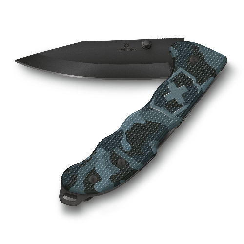 Нож перочинный Victorinox Evoke BSH Alox Navy (0.9425.DS222) 136мм 4функц. синий камуфляж подар.коробка