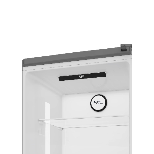 Холодильник с морозильником Beko B3RCNK405HDX серебристый