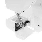 Швейная машина Janome 311PG белый, электромеханическая, вертикальный качающийся, 15 операций, петля полуавтомат