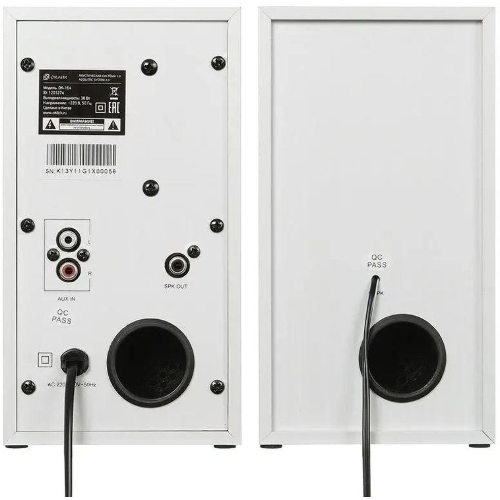 Акустическая система Oklick OK-164 2.0 белый 30Вт