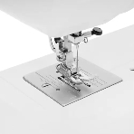 Швейная машина Janome 311PG белый, электромеханическая, вертикальный качающийся, 15 операций, петля полуавтомат