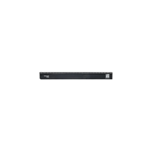Кабельный органайзер EKF TERACOM PRO с крышкой 19" 1U пластиковый черный TRP-1CORF-PL-BK