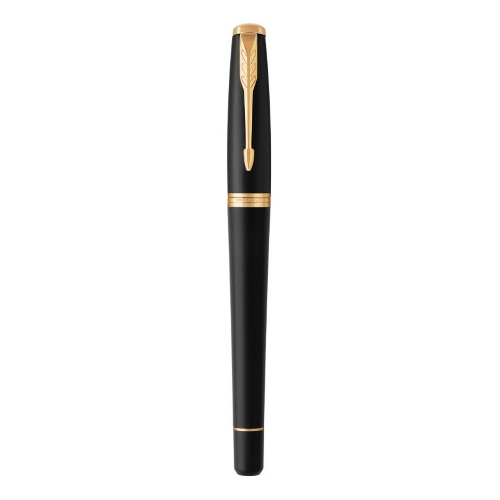 Ручка перьевая Parker Urban Core F309 (CW1931593) Muted Black GT, F, сталь нержавеющая, подарочная коробка