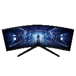 Монитор 34" Samsung Odyssey G5 C34G55TWWI VA 3440x1440, 165 Гц, 1 мс, 21:9, 250 кд/м2, 1xHDMI, 1xDP, изогнутый, черный