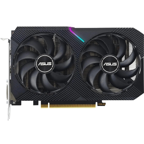 Видеокарта ASUS GeForce RTX 3050 Dual V2 OC Edition, 8 GB GDDR6, 128 bit, DVI-D, DisplayPort, HDMI, GPU 1552 MHz