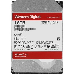 Жесткий диск HDD WD Red Pro 18Tb 7200rpm SATA 512Mb 3.5"