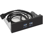 Планка USB на переднюю панель ExeGate U5H-615, 5,25"/2*USB3.0, 19 pin USB 3.2 Gen1