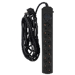 Сетевой фильтр Ippon BK-6-EU-5-10-B 5 м, 6 розеток, черный, коробка