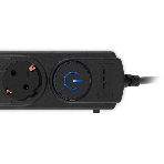 Сетевой фильтр Ippon BK-6-EU-5-10-B 5 м, 6 розеток, черный, коробка