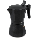 Кофеварка гейзерная Rondell Kafferro RDA-994, 0.45 л, алюминий, черный