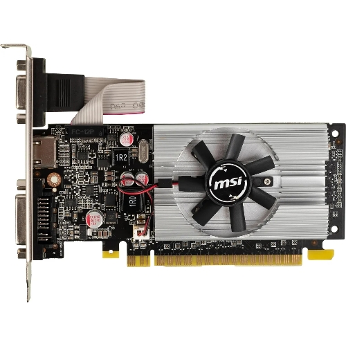 Видеокарта MSI GeForce 210, 1 GB GDDR3, 64 bit, DVI-I, HDMI, VGA, GPU 460 MHz