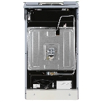Плита Газовая De Luxe 5040.40г (кр) ЧР-012 серый (стеклянная крышка) реш.чугун