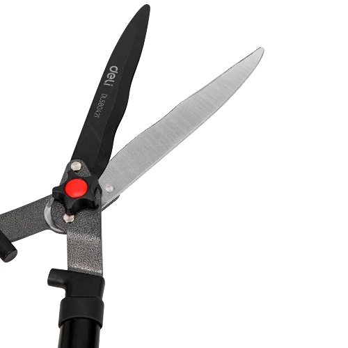 Садовые ножницы Deli DL580421 Размер 26,5";. Сталь 55С. Термообработанная поверхность. Комбинированная ручка с полипропиленновым и термопластичным покрытием.